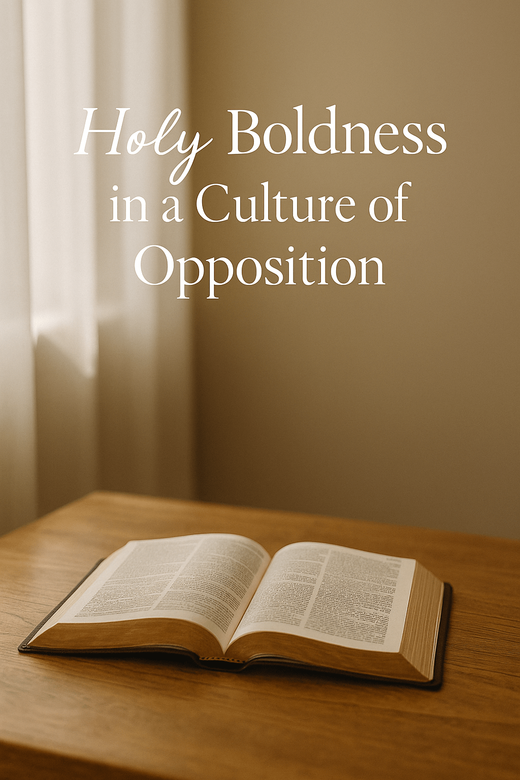 Holy Boldness: Living Out Faith in a Culture of&nbsp;Opposition