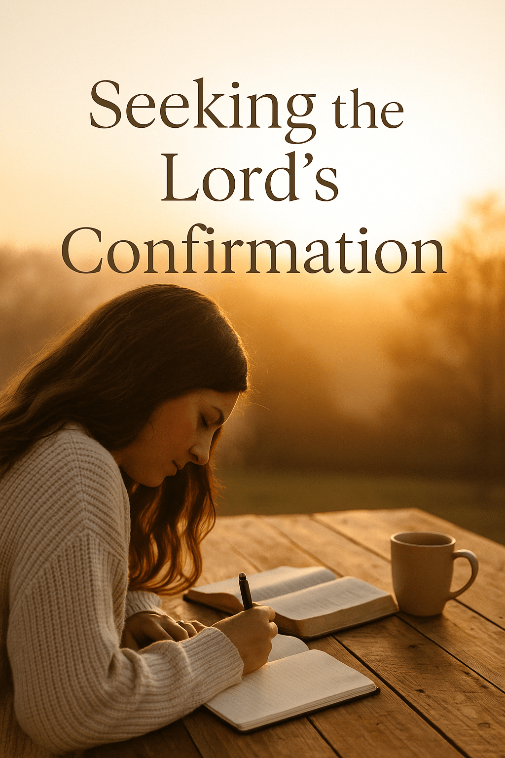 When You’re Waiting for a Yes: Seeking the Lord’s&nbsp;Confirmation
